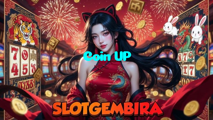 Coin UP casino presented on mobile device in Pakistan with slots and live games